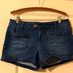 Maurices jean shorts - real pockets size 11/12